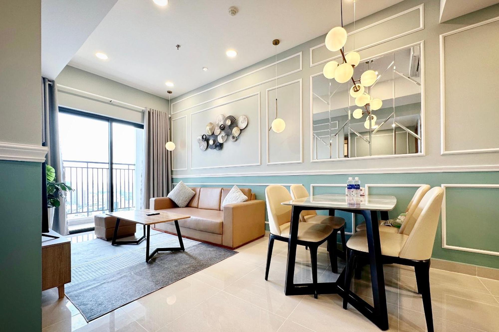 Yu Stay Apartment In Soho D1 Near Bui Vien Walking Street Хошимин Экстерьер фото