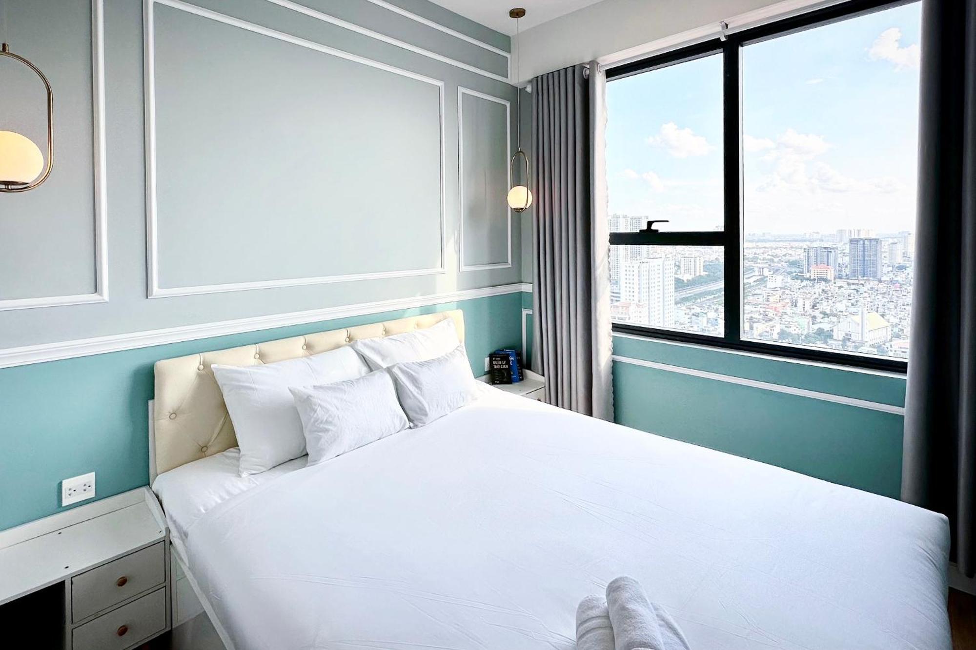 Yu Stay Apartment In Soho D1 Near Bui Vien Walking Street Хошимин Экстерьер фото